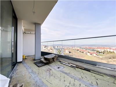 Penthouse finisat, S85mp+22mp terasa, bloc nou, Buna Ziua