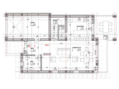 Casa individula, S120mp + 450 mp. teren, Sub Coasta