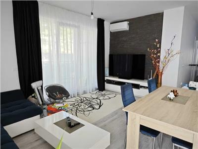 Apartament 3 camere, 2 bai, mobilat, S78mp+10mp balcon, Europa.