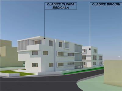 Teren+Proiect imobiliar S+P+2E Clinica, str. Vanatorului, Gruia