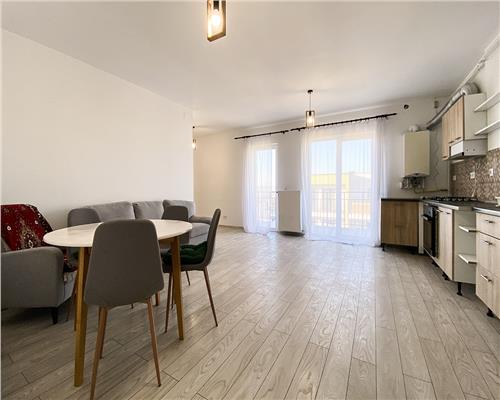 Apartament 2 camere, S-54mp+16 mp. terasa, bloc nou, parcare, Calea Turzii.