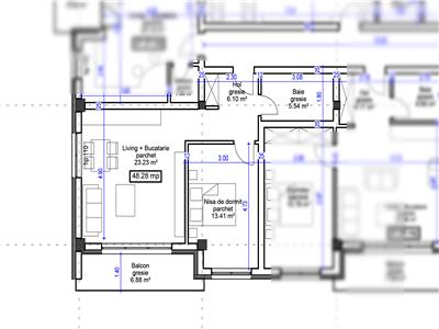 Apartament 2 camere, finisat, parcare, bloc nou, str. Sub Cetate, nr.150