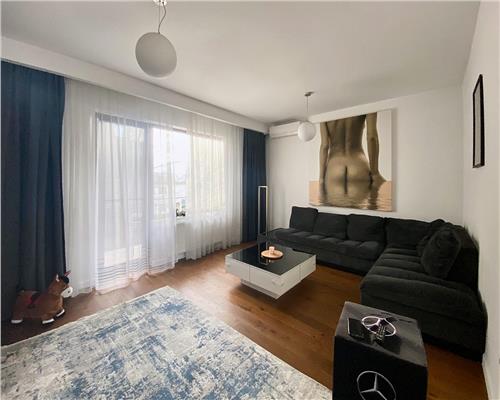 Apartament 2 camere, S57mp+10 mp, ultrafinisat, parcare, Borhanci.